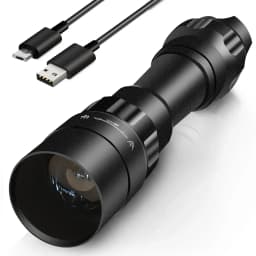 UniqueFire 1605 T38 Vcsel940 Vcsel850 IR LED FlashLight Dimmer Swtich Indicator USB C Rechargeable 18650 Torch Max.1500 Meters