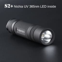 Convoy S2+ with Nichia UV 365nm LED Inside UV Flashlight 18650 Ultra Violet Light Ultraviolet Lantern Lanterna Torch Check Money