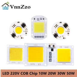 LED 220V COB Chip 10W 20W 30W 50W Smart IC No Need Driver 3W 5W 7W 9W LED Bulb Lamp for Flood Light Spotlight Diy Lighting
