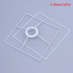 1Set Cylinder Vintage Lampshade Lamp Iron Lamp Frame Shade Accessories For E27 Lamp Socket Chandelier
