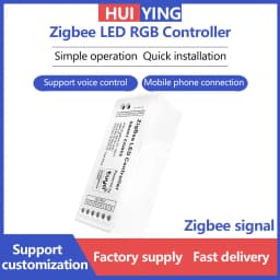 Tuya Smart Life Home LED Light Strip Zigbee 3.0 Controller 12V 24V 6A/CH Dimmer CCT RGB Alexa Button Switch Casa Miboxer