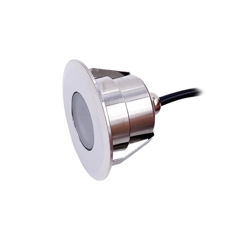 1W 2W 3W Waterproof Led Underground Light Terrace Spot DC12V 24V Rgb Garden Decoration Dimmable Built-in Floor Deck Lamp IP68