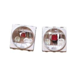 high power Top LED chip RGB 3535 SMD beads 1.5W 3W 3535 diodes Convex silicone lens colorful red green blue 50pcs