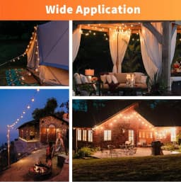 Plastics S14 Led Bulb E27 220V E26 110V Dimmer 2W Warm White Shatterproof Outdoor Vintage For String Light Garden Decoration
