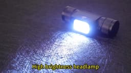 BORUiT HP340/HP350 LED Headlamp Type-C Rechargesble Powerful Headlight Waterproof Camping Fishing Head Torch Emergency Lantern