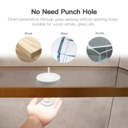 10M Touch Dimmer and Hand Sweep Induction Switch COB LED Strip Light 24V 320LEDs/M LED Tape Lamp Bedroom Kitchen Lighting Ribbon