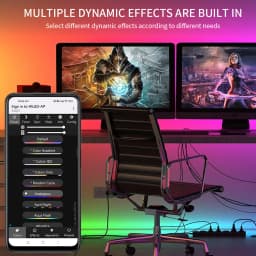 SMLIGHT WLED ESP32 Mic RGBIC Pixels LED Controller Home Assistant Control WS2812B WS2811 WS2813 WS2815 LED Strip Light DC5-24V