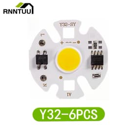 LED COB Lamp Chip Bulb Y32 3W 5W 7W 10W 12W Real Power Input IP65 For Outdoor LED Bulb FloodLight Cold Warm White 220V/110V