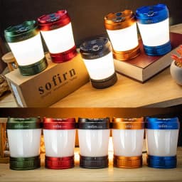 SOFIRN LT1S Camping Lantern USB-C Rechargeable 21700 Adjustable LED Color Temperature Reverse Charge Power Indicator