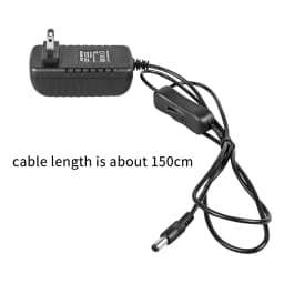12V 1A 2A 3A Power Supply with Switch EU/US Plug Power Adapter Charger AC100-240V To DC12V LED Strip Lighting Transformer Driver