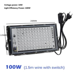 220V 50W 100W 200W 300W 395NM 405nm 365nm LED Ultraviolet UV Lamp Printing Spraying Painting Resin ink UV Glue Curing Lamp