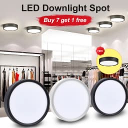 LED Spot Downlight Led Ceiling Light 10/15/25W Surface Mounted Downlights Thin Foldable Spotlight for Living Room Spots Ceiling