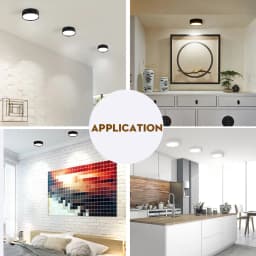 LED Spot Downlight Led Ceiling Light 10/15/25W Surface Mounted Downlights Thin Foldable Spotlight for Living Room Spots Ceiling