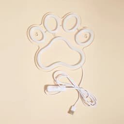 Chi-buy LED Neon Paw USB Powered Neon Signs Night Light 3D Wall Art & Game Room Bedroom Living Room Decor Lamp Signs