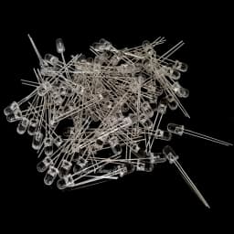 3mm 5mm Yellow Flicker Flickering LED Diodes Candle Led Flicking Lights Clear Round Lens Intermitente Flame Light Emitting Diode