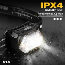 9 Led 2000LM Headlamp USB Rechageable Motion Sensor Headlight Portable Fishing Camping Outdoor Head Lamp Work Flashlight