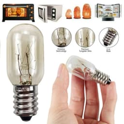 E14 15W Globe Bulb High Brightness Range Hood Microwave Oven Sewing Machine Lamp Globe Refrigerator Bulb For Kitchen