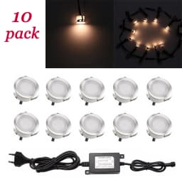 LED Inground Light Garden Decoration Outdoor Lighting IP67 DC12V Yard Floor Stair Deck Pathway Patio Terrace Recessed Lamps