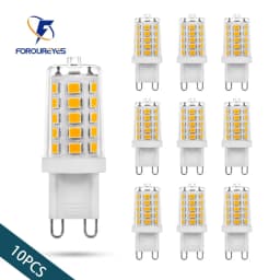 10pcs AC220V 110V G9 Lamp Dimmable 5W PC Ceramic No Flicker 2835SMD 32Leds Super Bright Lampada LED Bulb For Home Lighting