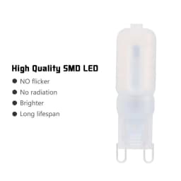 10pcs 2023 NEW LED G9 Light led Bulb 5W SMD2835 Lamparas LED Lamp G9 LED 220-240V Ampoule Luz Chandelier Lights Warm/Cold White
