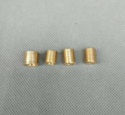 Camal 5pcs M4 to M10, M6 to M10, M8 to M10, M10 to M12 Threaded Hollow Tube Adapter Inner Outer Threaded Coupler Conveyer Adapte