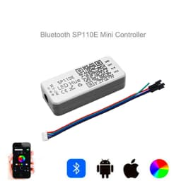 SP110E Bluetooth Smart Led Mini Controller For WS2812(WS2812B) WS2811 SK6812 WS2815 WS2813 RGB RGBW Pixel Light Full Color Strip