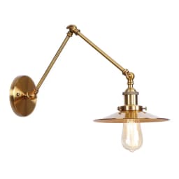American Iron Art Multi Festival UFO Bar Restaurant Black Personality Simple Bed Room Decor  Lamp for Bedroom  Wall Light