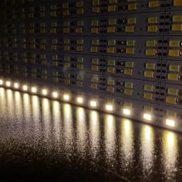 5V 12V 24V LED Bar Light Aluminum Rigid Strip Led Hard Strip 5730 Under Cabinet Light Bar Warm Natural White 4000K 10Pcs 50cm