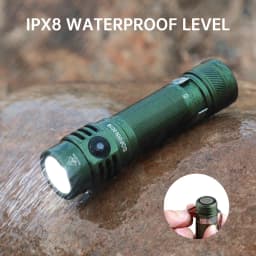 Sofirn SC18 SST40 LED 18650 Torch 1800lm EDC Flashlight USB C Rechargeable TIR Optics Lens Lantern with Power indicator
