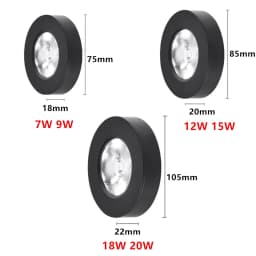2026 New Ultra Thin Surface Mounted LED Dowlights 7W9W12W15W18W20W COB Mini Ceiling Lamps AC90-260V Spotlights Indoor Lighting