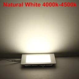 Led Downlight Dimmable 3W 4W 6W 9W 12W 15W 25W Square LED Spot Light AC110V/220V Ceiling Light Indoor Recessed Downlight