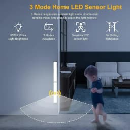 Night Lamp With Motion Sensor Rechargeable LED USB Night Light Wireless Led Bedside Table Lamp Portable Camping Lighting