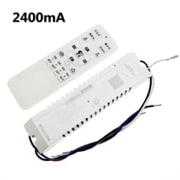 2.4G Intelligent Power Supply DC24V 600mA 800mA 1200mA 1500mA 2400mA 2700mA 3000mA 2Pin 2 Color Parallel LED Driver GM-LXTM-F