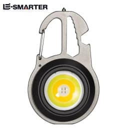 Multifunctional Mini LED Work Light Small Portable Flashlight Keychain Light COB Inspection Strong Magnetic Torch Outdoor Light