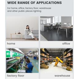 E27 Fan Shape Foldable LED Bulb AC 85-265V/220V Home Living Room Led Light Bulb Lampada For Warehouse Garage Ceiling Light