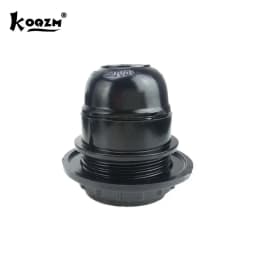 Black Period Style Screw E27 Light Bulb Lamp Holder Pendant Socket New