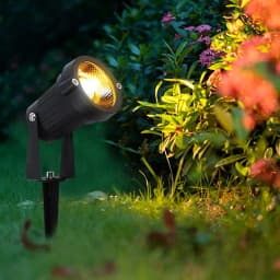 10Pcs LED Garden Lawn Lamp Waterprof AC220V 110V 7W 5W DC12-24V Outdoor LED Spike Light Path Landscape IP65 Spot Bulbs