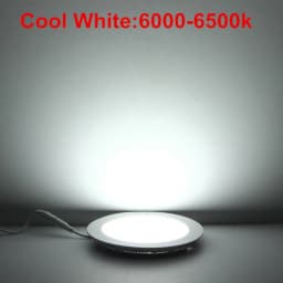 3W-25W Round LED Ceiling Light Recessed Kitchen Bathroom Lamp AC85-265V LED Down Light Warm White/Cool White/Natural White