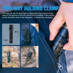Trustfire T11R Tactical Led Flashlight 1800Lumen Powerful TypeC USB Rechargeable Torch 18650 Battery High Power Lamp Dual Switch