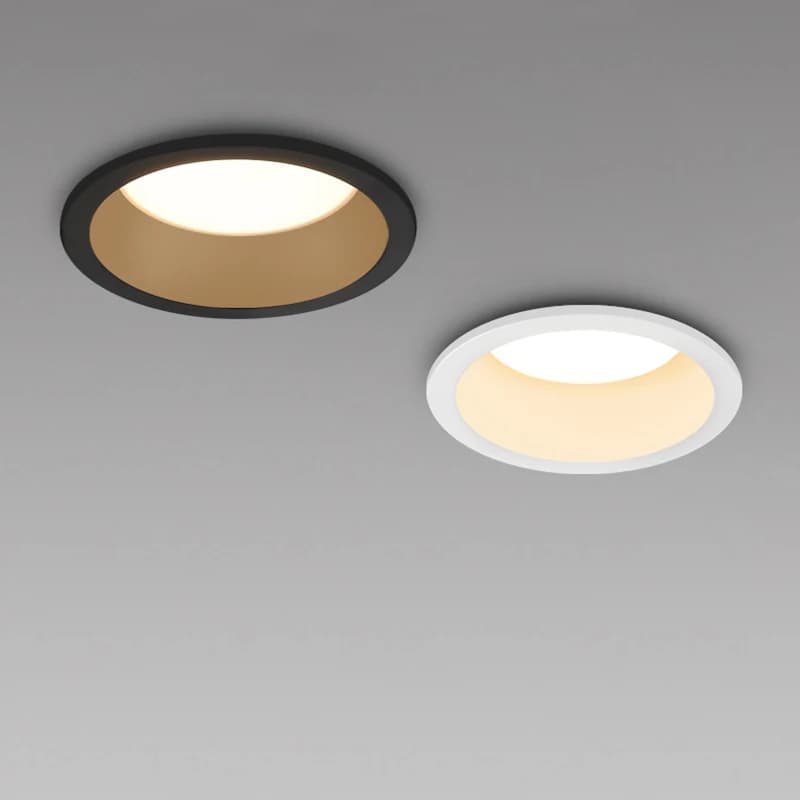 Recessed Anti-glare LED COB Downlight 12W 9W 220V Ceiling Lamp Spot Light 5W 7W Home Living Room Bedroom Indoor Lighting