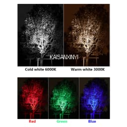 LED Outdoor Spotlight DC12V/24V AC220V Floodlight Garden Landscape Wall Wash Lighting IP67 Rates Tree Grasses Backyard Lawn Lamp