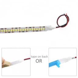 12V LED Strip Light 1M 2M 3M 4M 5M Fita LED Tape Lamp SMD 2835 240LED/M Flexible DC 12 Volt Warm White Stripe Ribbon Lighting