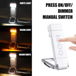Usb Charging Clip Reading Light LED Rechargeable Book Lamp Bookmark Reading Night Light Portable Read Lamp Kids Read Book Light