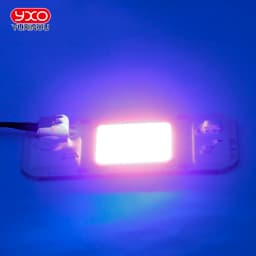 220V 50W High Power UV LED 395nm Purple Ultraviolet Bulb Lamp Chips Light Beads Diode for Printer Curing Phosphor Lighting