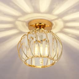 Glass Aisle Ceiling Light Fixtures for Corridor Balcony Ceiling Lampshade E27 Dining Room Chandelier Decoration Novelty Design