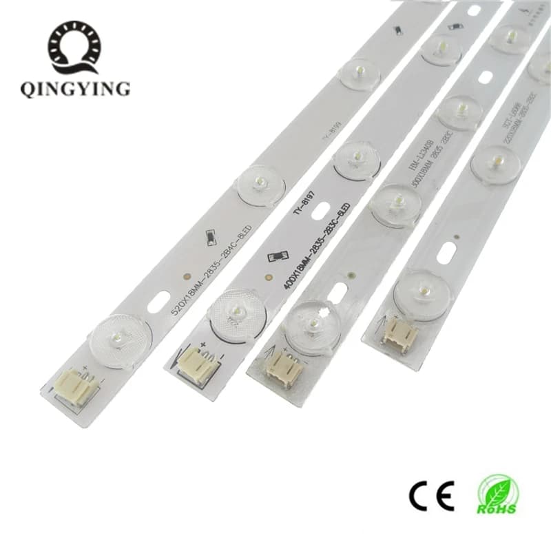 5-20pcs 4W 6W 8W High Brightness 2835 LED Bar Lights LED Tube White/Warm White for Ceiling Lamp With 60 Degree Optical Lens