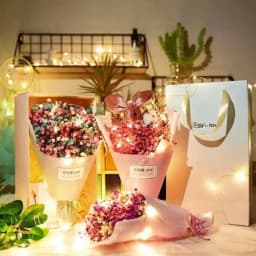 5m~1m LED Copper Wire Fairy Lights Battery Powered LED String Lights Party Wedding Indoor Christmas Decoration Garland Lights