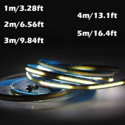 Sensor Stair Lights, Motion Activated Light Strip with Dimmer 5V Flex Ribbon Chasing Flowing Led Strip Lights Flexible Ribbon