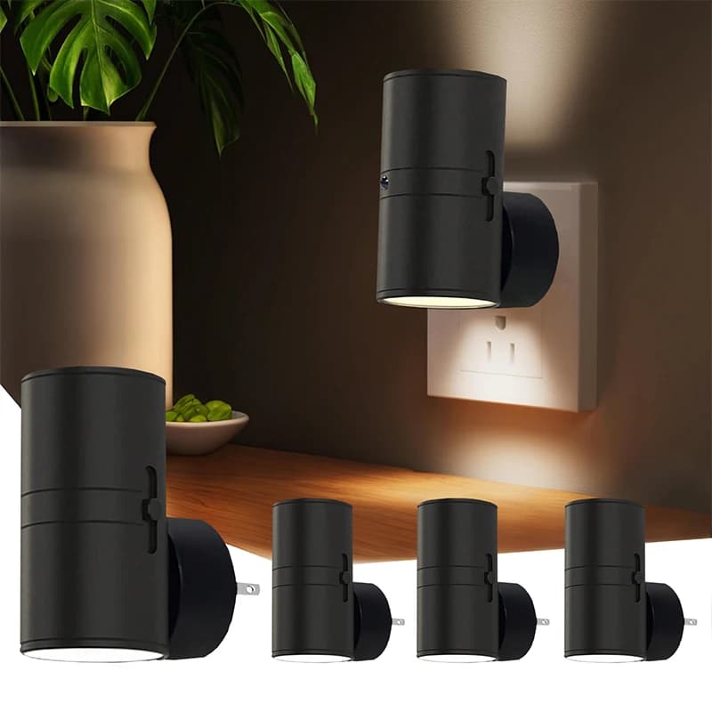 1/2/4 PCS LED Night Light with Dusk To Dawn Sensor Plug-in Wall Mounted Night Light Suitable for Bedrooms Corridors Stairs