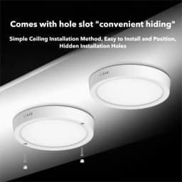 New Ultra-thin LED Ceiling Light CCT Button Dimming 3 Colors Panel Light Kitchen Bedroom Bathroom Highlight Round Ceiling Lamp